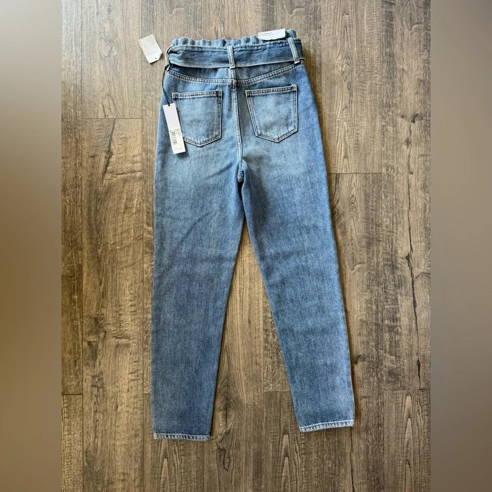 NWT Joe's Jeans Brinkley Paperbag Jeans in Color Alone Together - Picture 8 of 8